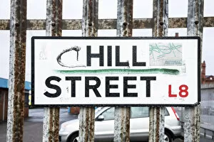 Signage Collection: Chill Street sign DP233644