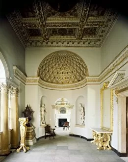 Chiswick House interiors Collection: Chiswick House J010010