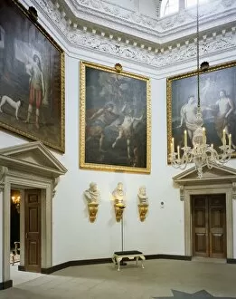 Chiswick House interiors Collection: Chiswick House J040116