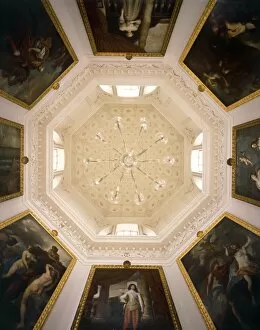 Chiswick House interiors Collection: Chiswick House J970258