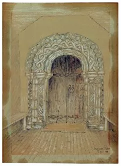 Sketch Collection: Church Door, Redisham MD41_00053