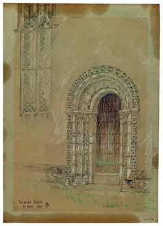 Sketch Collection: Church Door, Wissett MD41_00054