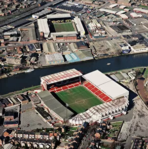 Nottingham Collection: City Ground and Meadow Lane, Nottingham EAW639030