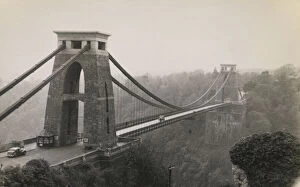 Civil Engineering Collection: Clifton Suspension Bridge JRU01_01_225
