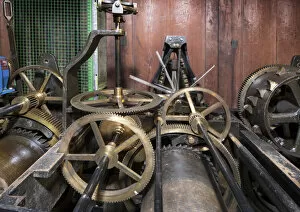 Edwardian Collection: Clock mechanism DP249078