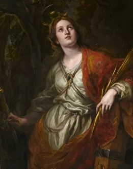 Spanish Collection: Coello - St Catherine of Alexandria N100421