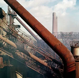 Picturing England Collection: Consett Steel Works FF98_00247