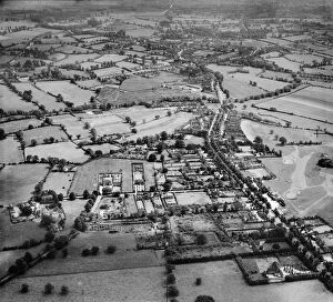 Aerofilms Collection (1919-2006) Collection: Copt Heath, Solihull EAW001169