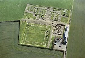Roman forts Collection: Corbridge Roman site N070069