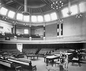 Politics Collection: Council Chamber BL10039