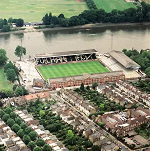 Football grounds from the air Collection: Craven Cottage, Fulham EAW685834