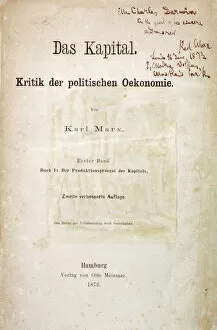 Politics Collection: Das Kapital K030651