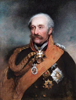 Painting Collection: Dawe - Field Marshal Blucher N070506