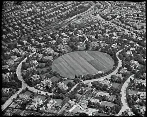 Cricket Ground Prints: Dean Park Sports Ground and Bournemouth Central Station app_22790_013