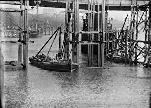 Boats Collection: Demolition of Waterloo Bridge CXP01_01_098