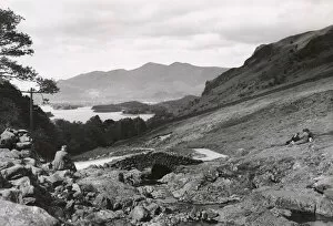 J Dixon-Scott Collection (1920s-1930s) Collection: Derwent Water and Skiddaw DIX02_01_061