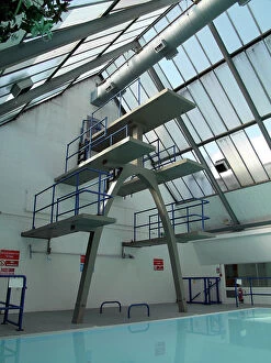 Recreation Centre Collection: Diving platform PLA01_09_206