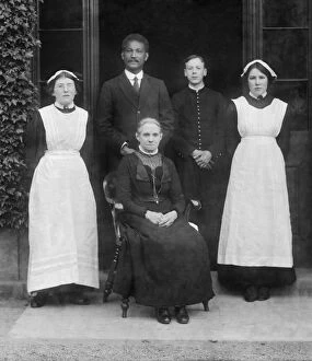 Black History Collection: Domestic servants, Pembroke College, Oxford CC96_00045crop