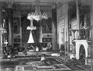 Historic views of Osborne Collection: The Drawing Room, Osborne House c. 1890 D880036
