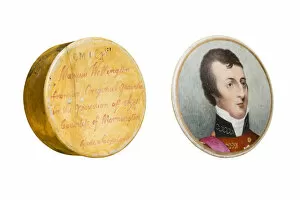 Wellington Collection: Duke of Wellington Paste Pot Lid DP173092