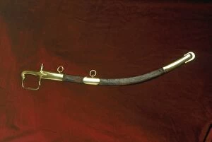 Artefacts and engravings at Apsley House Collection: Duke of Wellingtons sabre K040688