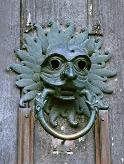 Door Collection: Durham Cathedral door knocker K011465