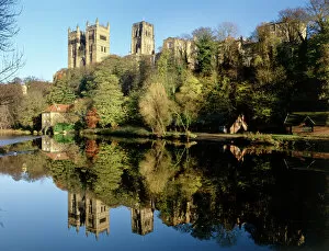 Reflection Collection: Durham Cathedral K011466