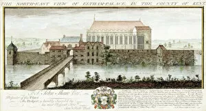 Water Collection: Eltham Palace engraving K031289