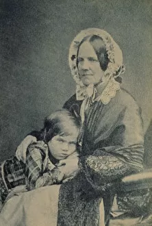 Victorian Collection: Emma Darwin and son Leonard K970227