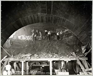 Tunnel Collection: Excavating a junction chamber MTA01_01_13