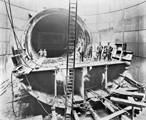 Construction Collection: Excavating the Rotherhithe Tunnel BB99_06818