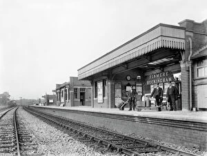 Edwardian Collection: Finmere Station, Oxfordshire 1904 BB98_05550