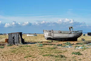 Wreck Collection: Fishing boat, Dungeness Beach N100297