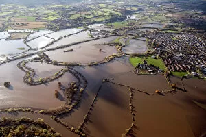 River valleys Collection: Flooding of Severn and Teme 33871_016