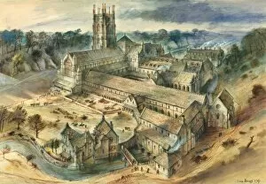 Abbey Collection: Fountains Abbey N950001