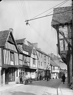 Town Collection: Friar Street Worcester, 1942 a42_03580