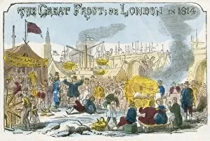 Climate and weather Collection: Frost fair on the Thames N110260