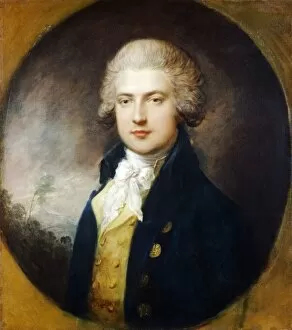 Male portraits Collection: Gainsborough - Associate of the Prince of Wales K030528