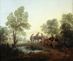 Treasures of Kenwood House Collection: Gainsborough - Going to Market J910508