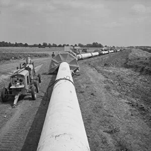 1960s Collection: Gas pipeline JLP01_08_076813