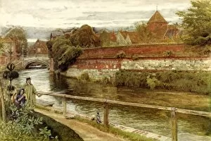Down House paintings Collection: Goodwin - Old Walls Winchester J970182