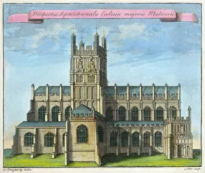 Images Dated 25th July 2011: Great Malvern Priory N110164