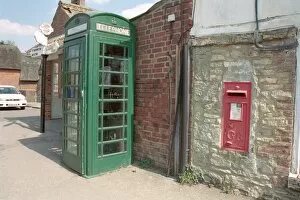 Telephone Collection: Green Telephone Box