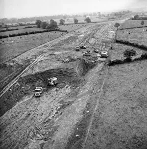 Motorway Collection: Groundworks for the motorway JLP01_08_051773