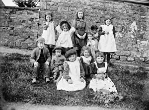 Edwardian Collection: Group of Children a97_05427