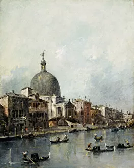 Dome Collection: Guardi - San Simeone, Venice J910519