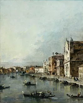 Italian Collection: Guardi - Santa Lucia, Venice J910520