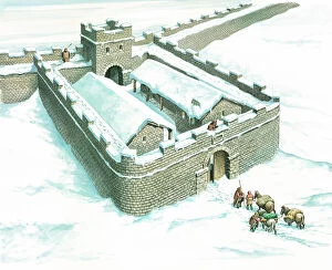 Fortification Collection: Hadrians Wall Winshields Milecastle N980002