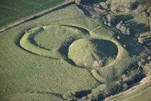 Ancient monuments from the Air Collection: Hallaton Castle 27445_003