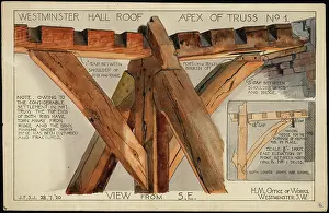 : Hammerbeam Roof at Westminster Hall whr02_01_03